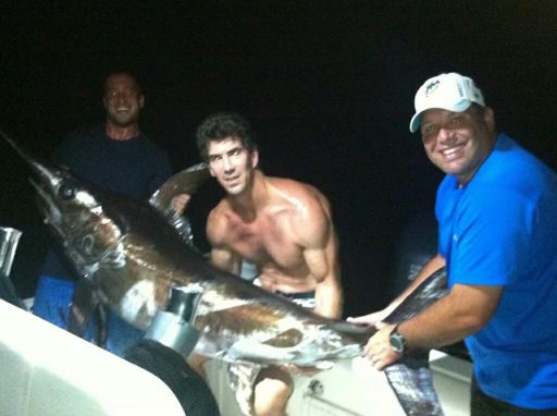 Jeff Howell and friends with a night catch Florida